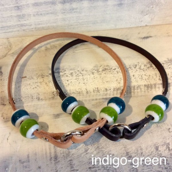 画像4: トンボ玉ビーズチョーカー