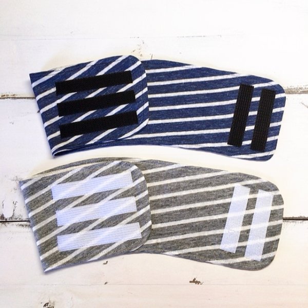 画像4: マナーベルト 綿麻ボーダー