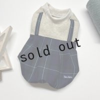 タータン&サスペンダーワンピ