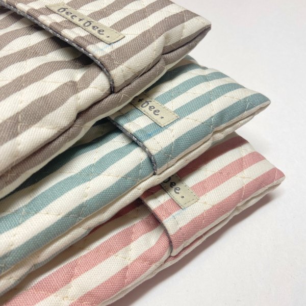 画像2: クール&ウォームバッグ　ナチュラルストライプ (2)